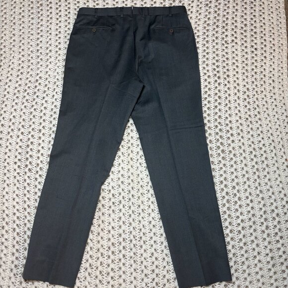 Ermenegildo Zegna Mens Wool Micronsphere Gray Dress Pants‎ Size 52R 36x30.5 - Picture 4 of 16